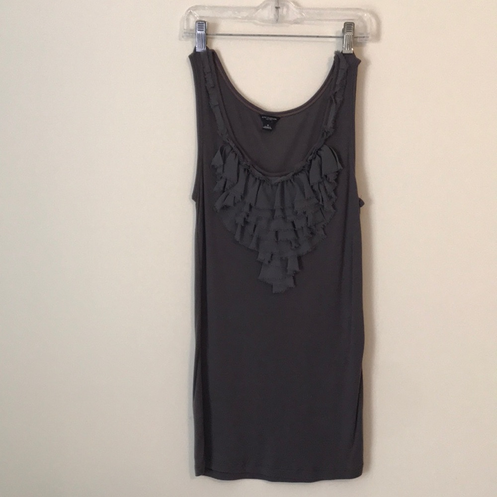 Ann Toylor ruffled tank